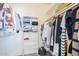 Organized walk-in closet provides ample storage space at 1825 W Ray Rd # 2074, Chandler, AZ 85224