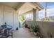 A relaxing patio with seating and plants, offering a cozy outdoor space at 1825 W Ray Rd # 2074, Chandler, AZ 85224
