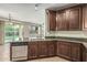 Open kitchen with granite countertops overlooks the backyard at 1867 S Seton Ave, Gilbert, AZ 85295