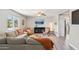 Bright living room featuring neutral walls, tile floors, and comfortable furnishings at 2045 N 68Th St, Scottsdale, AZ 85257