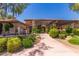 Beautiful stucco home featuring desert landscaping and a stone fountain entrance and a tiled roof at 20660 N 40Th St # 2016, Phoenix, AZ 85050
