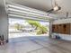 Spacious two-car garage showcasing ample parking and street view at 3793 E Lexington Ave, Gilbert, AZ 85234