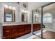 Main bathroom features dual vanity sinks, spacious countertops, and luxurious finishes at 3793 E Lexington Ave, Gilbert, AZ 85234