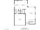 Detailed floor plan showcasing layout and dimensions of the home's living spaces at 4368 E Cullumber St, Gilbert, AZ 85234