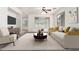 Inviting living room with stylish furnishings, including a comfortable sofa, chairs and modern decor at 4368 E Cullumber St, Gilbert, AZ 85234