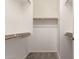 Spacious walk-in closet with ample shelving and hanging space to keep you organized at 4368 E Cullumber St, Gilbert, AZ 85234