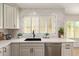 Modern kitchen sink with stainless steel dishwasher, white countertop, and natural light at 5011 E Nisbet Rd, Scottsdale, AZ 85254