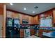 Well-appointed kitchen featuring stainless steel appliances and ample storage at 5425 W Harwell Rd, Laveen, AZ 85339