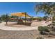 Community playground with multiple play areas, shade structures, and seating for families to enjoy at 7709 W Tonto Dr, Glendale, AZ 85308
