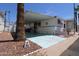 Charming manufactured home featuring a covered carport and low-maintenance landscaping at 7807 E Main St # F-35, Mesa, AZ 85207
