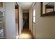 Hallway with easy access to washer and dryer at 7807 E Main St # F-35, Mesa, AZ 85207