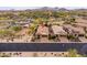 This is an aerial view of two homes in a desert community, with a pin marking the location at 8804 E Ivy St, Mesa, AZ 85207
