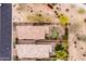Bird's-eye view featuring well-maintained homes and landscaping in a vibrant community at 8804 E Ivy St, Mesa, AZ 85207