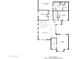 Detailed floor plan showcasing the layout of the home's upper level at 9110 W Palm Ln, Phoenix, AZ 85037