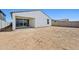 Picture of a large backyard with desert landscaping, block fencing, and a covered patio at 9547 W Parkway Dr, Tolleson, AZ 85353