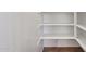 Well-organized pantry featuring multiple shelves for ample storage space at 9547 W Parkway Dr, Tolleson, AZ 85353