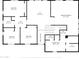 Detailed floor plan showcasing the layout of the second floor with bedrooms, bathrooms, and loft at 15028 W Minnezona Ave, Goodyear, AZ 85395