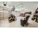 Spacious garage with ample storage and room for multiple vehicles at 15211 N 184Th Ct, Surprise, AZ 85388