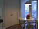 Dining area featuring seating for four, with access to natural light and balcony view at 1701 E Colter St # 280, Phoenix, AZ 85016