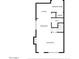 Floor plan showcasing the kitchen, dining area, living room, breakfast nook, and laundry space at 1961 N Hartford St # 1162, Chandler, AZ 85225