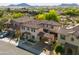 Stunning aerial view features beautiful landscaping of the property and the neighborhood beyond at 22406 N 36Th Way, Phoenix, AZ 85050