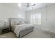 Comfortable bedroom featuring neutral gray walls and a hanging chair for a cozy, inviting space at 23902 S 202Nd Ct, Queen Creek, AZ 85142