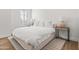 A bright and airy bedroom features a large bed with neutral linens and bedside tables with stylish lamps at 3616 N 54Th Pl, Phoenix, AZ 85018