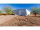 Large metal building on a spacious lot at 3747 S Mammoth Dr, Casa Grande, AZ 85193