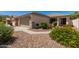 Charming single-story home featuring desert landscaping and a two-car garage at 4262 E Sundance Ave, Gilbert, AZ 85297
