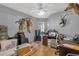 Office space with multiple taxidermied animals at 4616 E Gold Poppy Way, Phoenix, AZ 85044