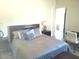 Bedroom with a plush bed with decorative pillows, complemented by stylish nightstands and contemporary lighting at 10694 E Firethorn Dr, Scottsdale, AZ 85255