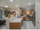 Updated kitchen with stainless steel appliances and an open floorplan at 11301 W Glenrosa Ave, Phoenix, AZ 85037