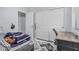 This bedroom features a closet, a desk, and an open doorway at 1508 S Danyell Pl, Chandler, AZ 85286