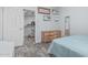 This bedroom features a closet, a chest of drawers, and a bed at 1508 S Danyell Pl, Chandler, AZ 85286
