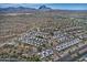 Expansive aerial view of the real estate community, highlighting the area's layout at 17289 E Kirk Ln, Fountain Hills, AZ 85268