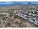 Desert community with tiled roofs, trees, and walking paths at 17289 E Kirk Ln, Fountain Hills, AZ 85268