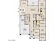 Detailed floor plan showcasing the layout of this spacious single-Gathering home design with a two-car garage at 22825 E Alyssa Rd, Queen Creek, AZ 85142