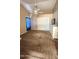 Spacious bedroom featuring vaulted ceiling, carpet, and sliding glass door access at 2397 E Winchester Pl, Chandler, AZ 85286