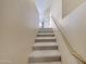 Carpeted staircase leading to the upper level of the home at 2725 E Mine Creek Rd # 2058, Phoenix, AZ 85024