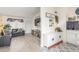 Spacious living room with modern furniture, bright accents, and an open floor plan design at 3645 N 69Th Ave # 12, Phoenix, AZ 85033