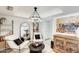 Cozy living room with modern décor, stylish furniture, and unique art piece at 5350 N 3Rd Ave, Phoenix, AZ 85013