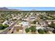 Expansive aerial view of a residential neighborhood with mature trees and lush landscaping at 6111 N 8Th St, Phoenix, AZ 85014
