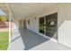 Covered patio with view of the oversized backyard. Ready for you to make it your own at 6610 N 15Th Ave, Phoenix, AZ 85015