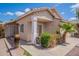 Charming single story home with a well maintained front yard featuring desert landscaping and a cozy entrance at 8010 W Adam Ave, Peoria, AZ 85382