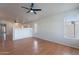 Spacious living area features hardwood floors and abundant natural light at 8010 W Adam Ave, Peoria, AZ 85382