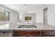 Open concept kitchen with large island and stainless steel sink at 1239 E Elaine St, Casa Grande, AZ 85122