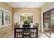 Dining room featuring tile floors, natural light, and a neutral color palette at 13850 N Mirage Heights Ct # 201, Fountain Hills, AZ 85268