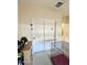 Bedroom with carpeted floor and a sliding door closet at 1516 E Azalea Dr, Gilbert, AZ 85298