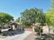Lovely home with a tile roof, xeriscaped yard, and a mature tree providing shade and curb appeal at 1516 E Azalea Dr, Gilbert, AZ 85298