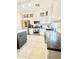 Modern kitchen featuring stainless steel appliances, white cabinets, and sleek countertops at 1516 E Azalea Dr, Gilbert, AZ 85298